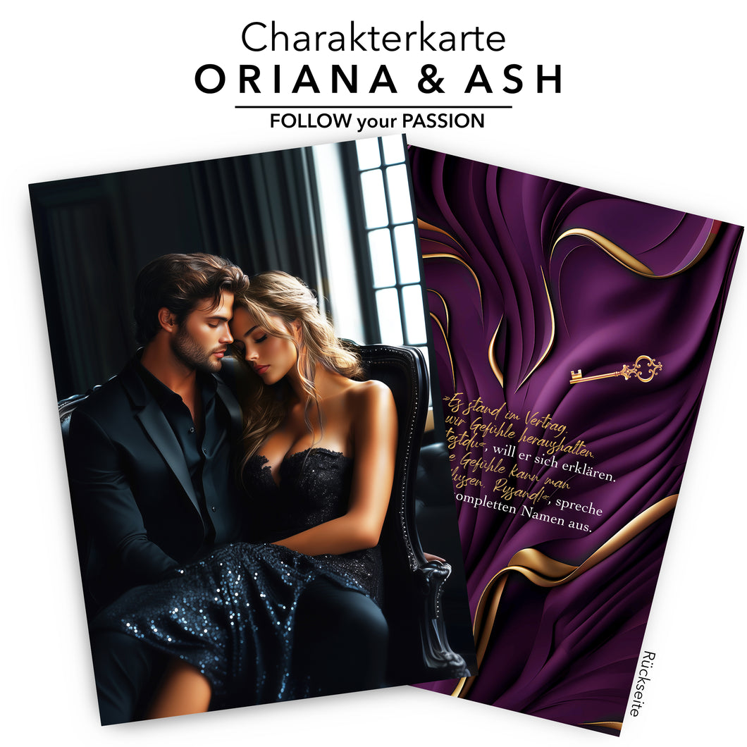 Bookcard | Oriana & Ash