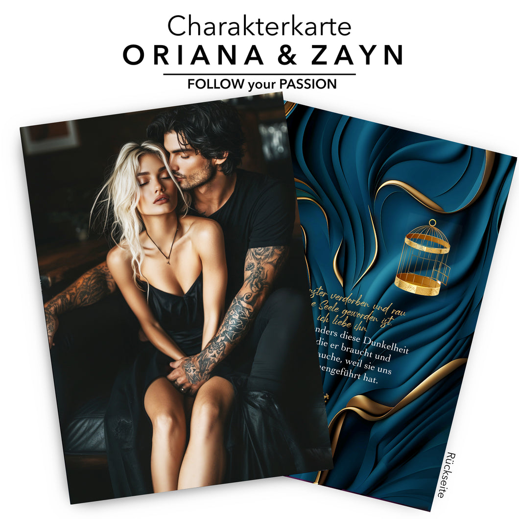 Bookcard | Oriana & Zayn