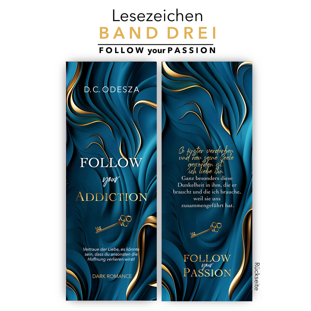 Lesezeichen | Follow your Passion No.3