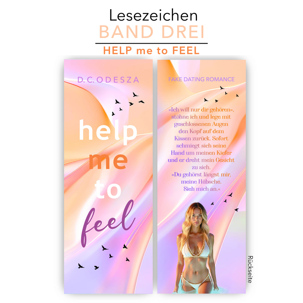 Lesezeichen | Help me to feel