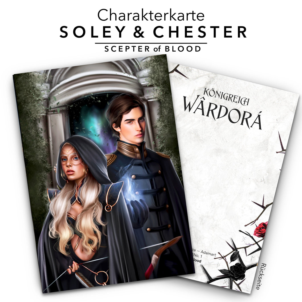 Bookcard | Sóley & Chester No.1